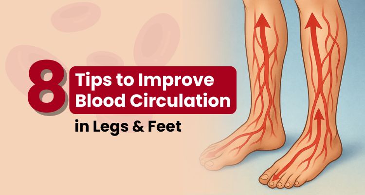 8 Tips to Improve Blood Circulation in legs and feet