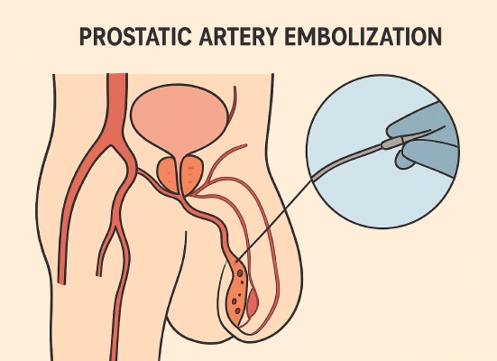 Prostatic Artery Embolisation (PAE) in Mumbai