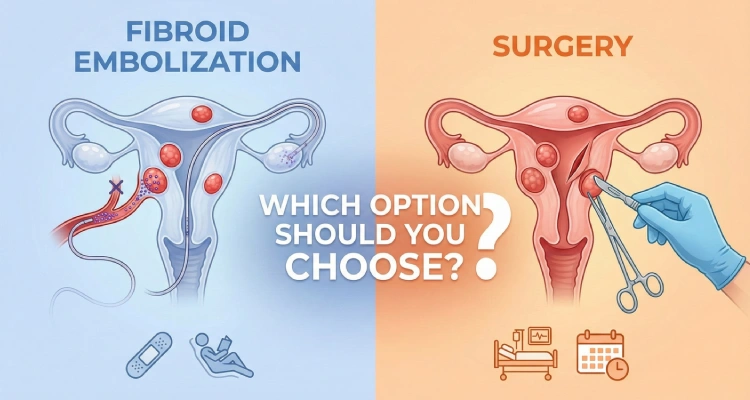 fibroid embolization vs surgery Fibroid Embolization vs Surgery: Which Option Should You Choose?