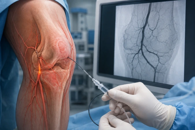 Genicular Artery Embolization in Borivali Genicular Artery Embolization in Borivali