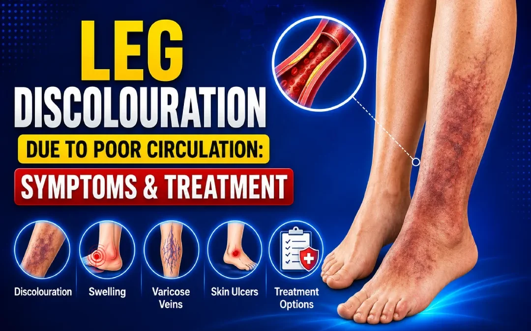 Leg Discolouration Due to Poor Circulation: Symptoms & Treatment