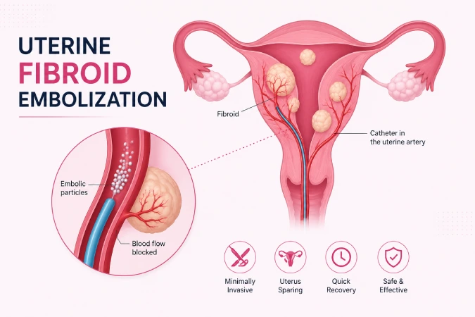 Uterine fibroid embolization in Malad
