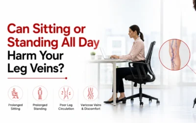 Can Sitting or Standing All Day Harm Your Leg Veins?