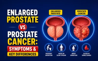 Enlarged Prostate vs Prostate Cancer: Symptoms & Key Differences