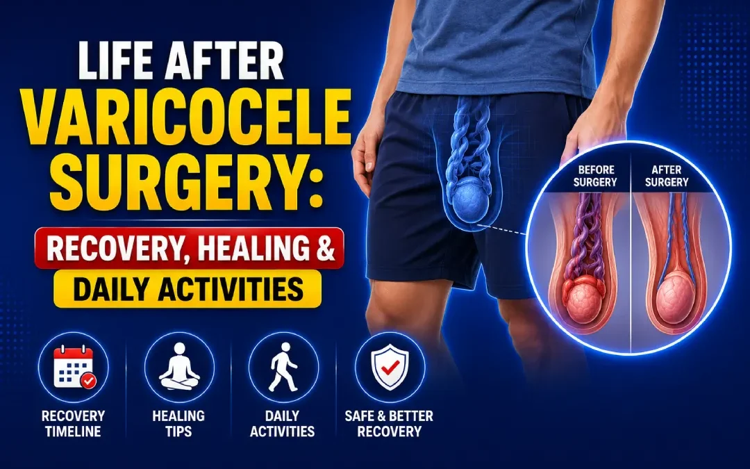 Life After Varicocele Surgery: Recovery, Healing & Daily Activities