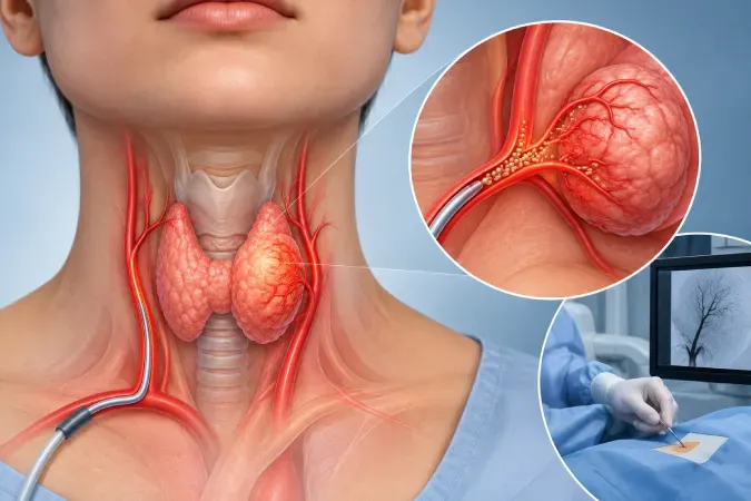 Thyroid Artery Embolization in Borivali Thyroid Artery Embolization in Borivali